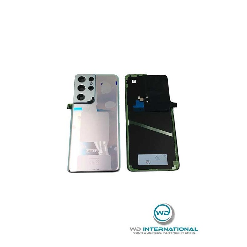 Vitre arrière Argent Phantom Samsung Galaxy S21 Ultra 5G (SM-G998) Service Pack
