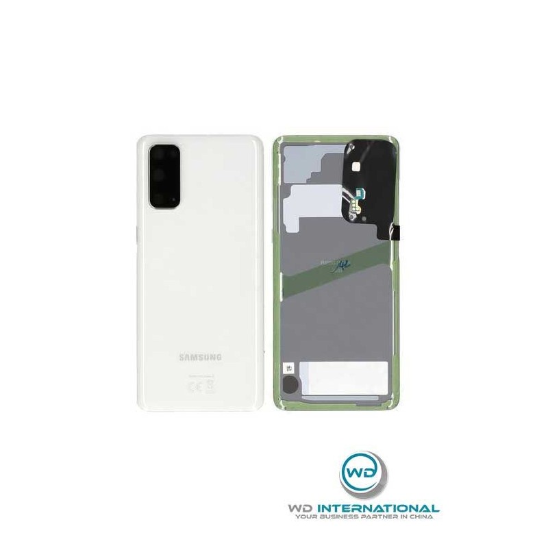 Back cover Blanc Samsung S20 Service Pack