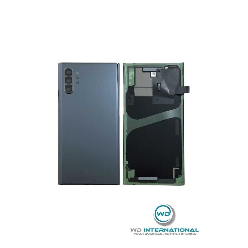 Vitre arrière Aura Service Pack Samsung Note 10 Noir