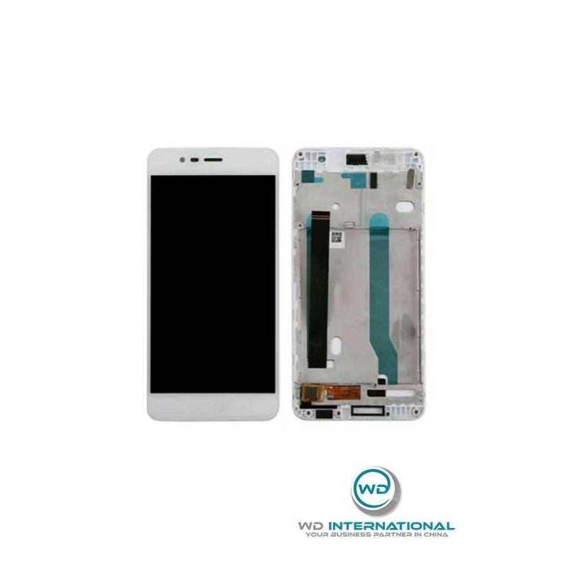 Ecran Asus Zenfone 3 Max ZC520TL Blanc Avec Châssis