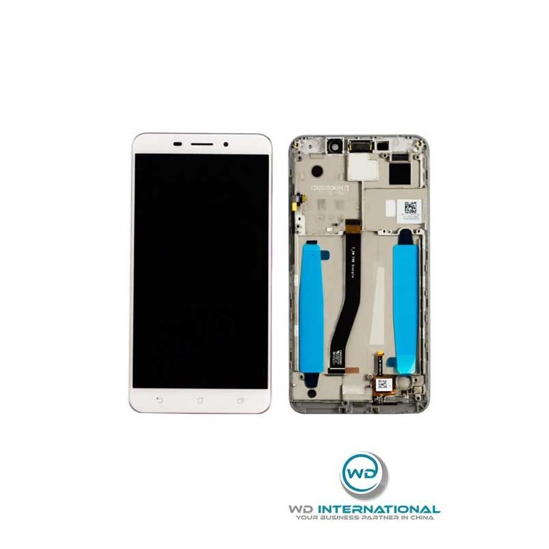Weißer Bildschirm mit Rahmen Asus Zenfone 3 Laser ZC551KL