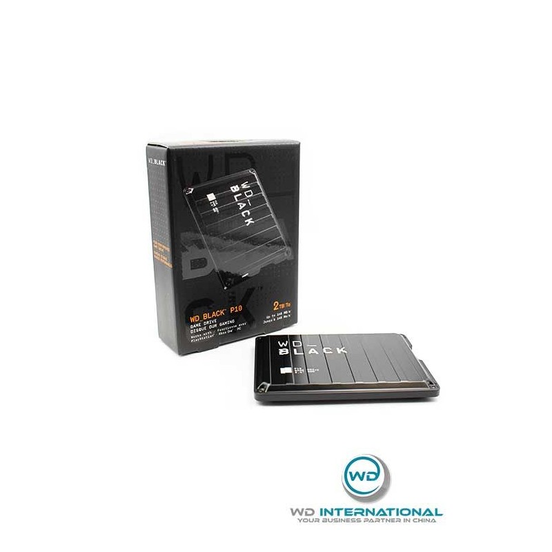 Disque Dur Externe WD P10 Game Drive 2TO Noir