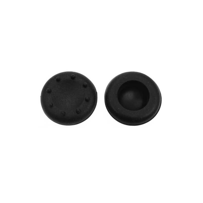 Capuchon analogique joystick silicone antidérapant PS4 Xbox One/PS2/PS3/Xbox 360/PS5 Noir