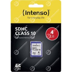 Carte SDHC  Intenso 4Go Class 10