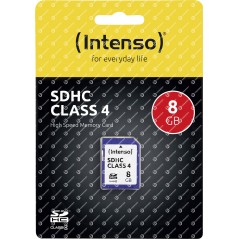 Scheda SDHC  Intenso 8Go Class 4