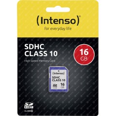 SDHC-Karte Intenso 16Go Class 10