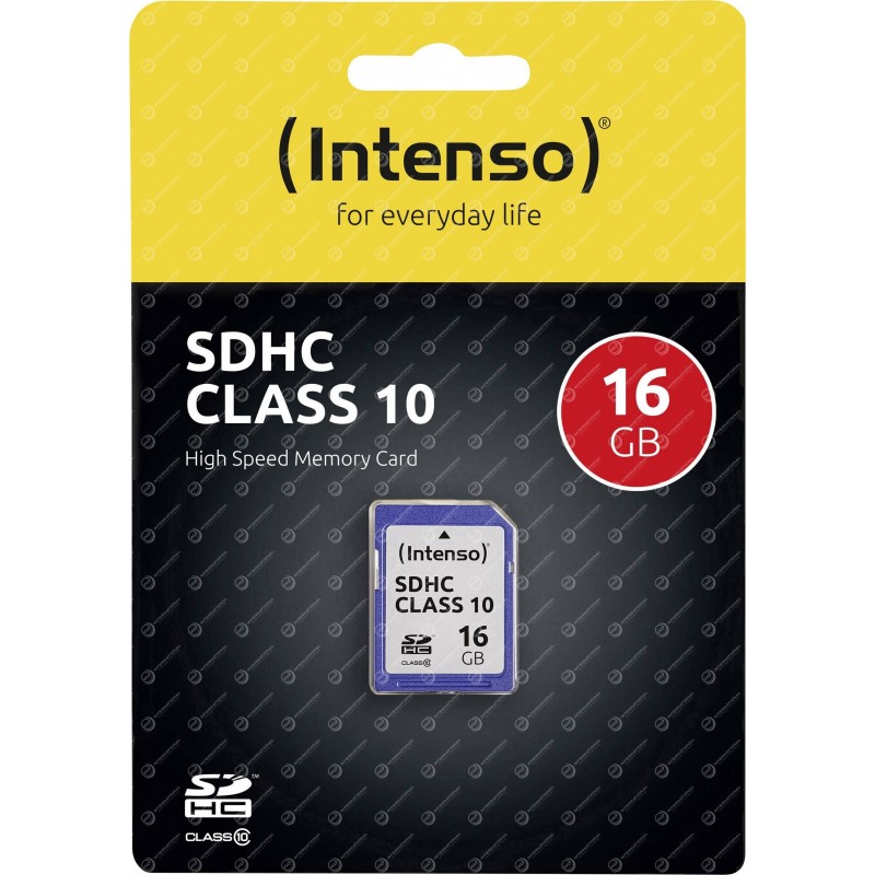 Tarjeta SDHC  Intenso 16Go Class 10