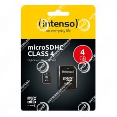 Micro-SD-Karte Intenso 4Go Class 4