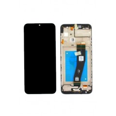 Schwarzer Bildschirm mit Rahmen Samsung Galaxy A02S 2020