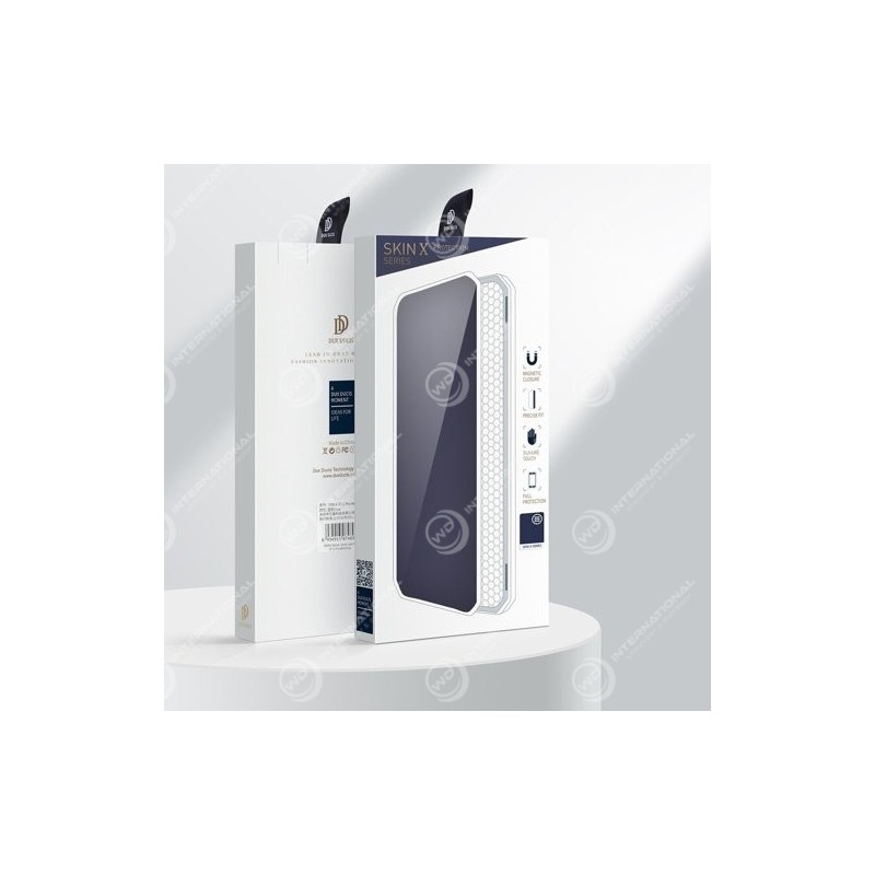 Etui iPhone 12 Mini Noir Dux Ducis Skin X