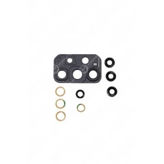 Lentille de Caméra Avec Châssis Samsung Galaxy A72 / A72 5G Noir