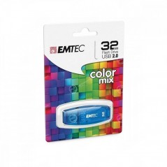 Clé USB 32GB EMTEC C410 Bleue USB 2.0