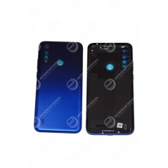 Tapa trasera Motorola G8 Power Lite Azul Real Fabricante original