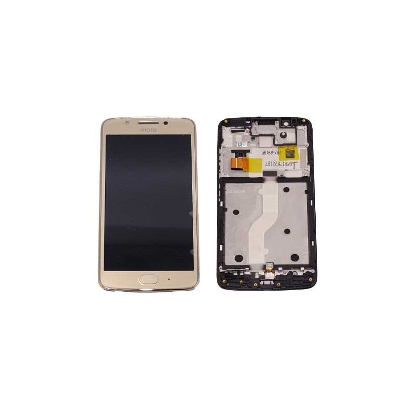 Ecran Motorola G5 Or Avec Châssis