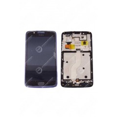 Motorola G5 pantalla azul con chasis original del fabricante