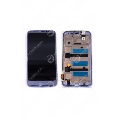 Motorola G6 Plus Nimbus Blue Display con telaio originale del produttore