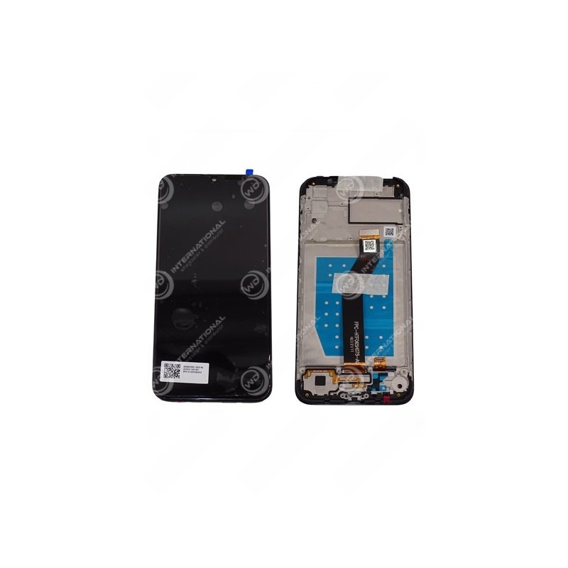 Ecran pour Motorola G8 Power Lite Bleu Clair Avec Châssis Origine Constructeur