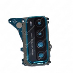 Lente y soporte de cámara trasera para Huawei P smart 2021 Ori verde