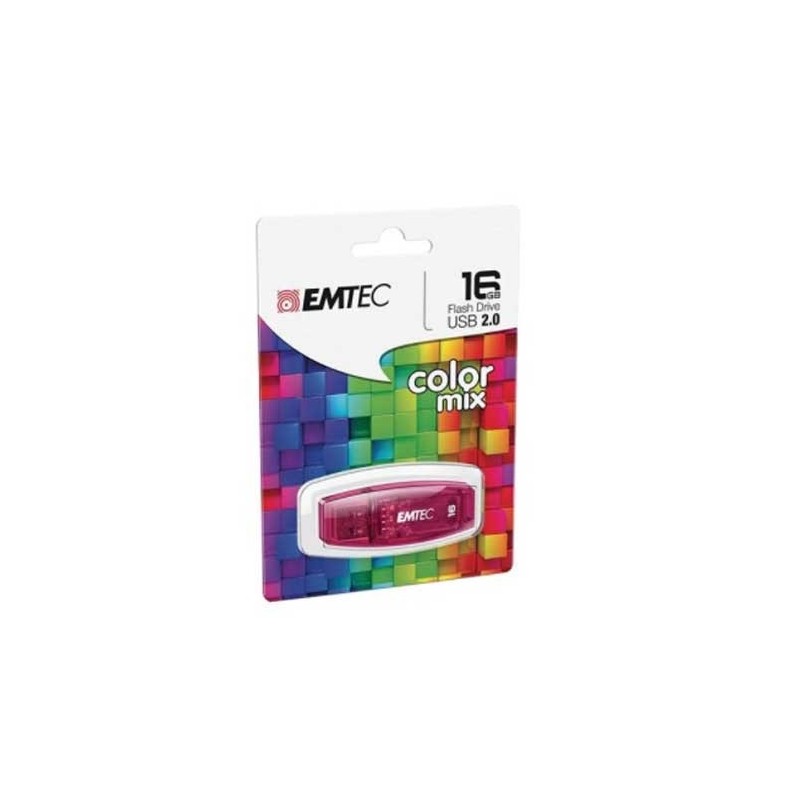 Clé USB Emtec C410 Rouge 16GB