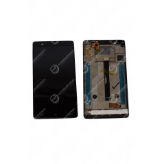 Ecran BQ Aquaris E6 Noir Avec châssis