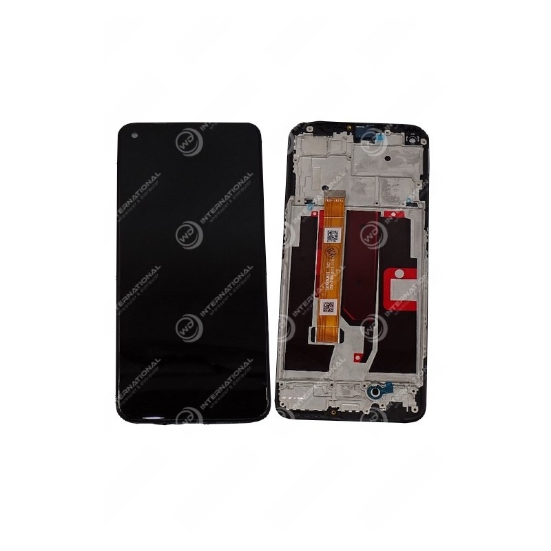 Ecran Oppo A74 5G Noir Avec Châssis