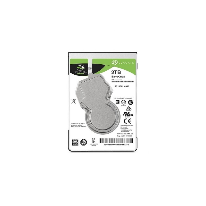 Disque Dur Interne Seagate BarraCuda 2To