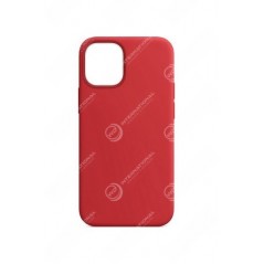 Coque Silicone iPhone 12 Mini Rouge