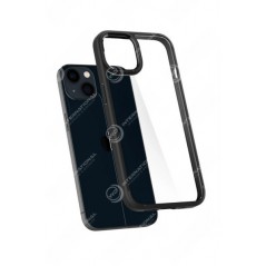 Coque Spigen Ultra Hybride pour iPhone 13 Noire Matte