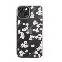 Abdeckung Spigen Cyrill Cecile iPhone 13 Mini Weiß Gänseblümchen