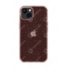 Spigen Crystal Liquid iPhone 13 Mini Rosa Glitter Fall