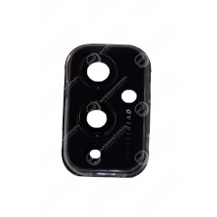 Lente de la cámara trasera del OnePlus 9 con marco negro