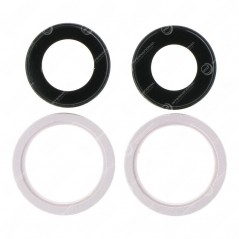 Linse Mit Halterung für iPhone 13 / 13 Mini Pink (4 Stück)