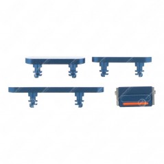 Lot de 4 Boutons Touches Latérales  iPhone 13/13 Mini Bleu