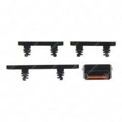 4er-Set Seitentasten für iPhone 13 /13 Mini Schwarz