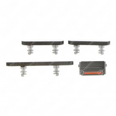 4er-Set Seitentasten iPhone 13 Pro / 13 Pro Max Schwarz