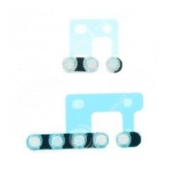 Grilles Anti-poussière Mesh iPhone 12/12 Pro Blanc (5 Pièces)