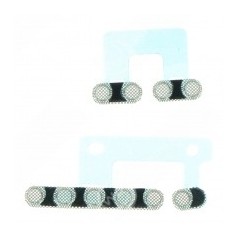 Protector de malla contra el polvo para el iPhone 12 Pro Max dorado (5 unidades)