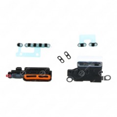 Protector contra el polvo para el iPhone 12 Pro Max negro (6 piezas)