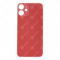 Cover posteriore per iPhone 12 Mini rosso (foro grande)