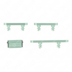 Pack Seitliche Tastenknöpfe iPhone 12/12 Mini Grün (4 Stück)