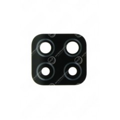 Vitre Lentille Camera Arriere pour Samsung Galaxy A12 Noir