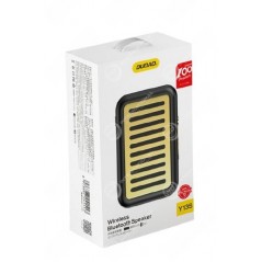 Retro Dudao Y13S Bluetooth Speaker nero e giallo
