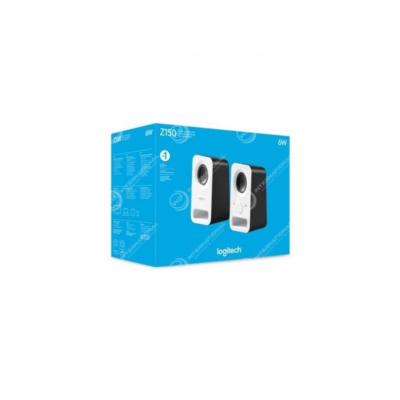 Enceintes Stéréo Logitech Z150 Blanc