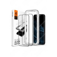 IPhone 13 / 13 Pro Spigen ALM schermo intero nero