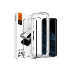 IPhone 13 Mini Spigen ALM a tutto schermo nero 2 Pack