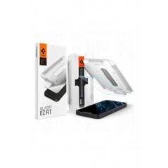 Vetro temperato Spigen Glas.Tr EZ FIT trasparente per iPhone 13 Mini