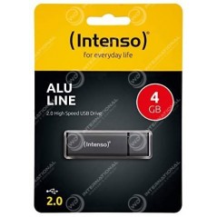 Intenso Alu Line Antracite 4GB USB Flash Drive