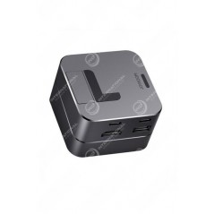 HUB Multifonctionnel Joyroom USB Type-C pour MacBook Pro Gris (S-H121)