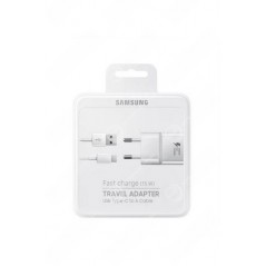 Chargeur Secteur Samsung 2A 15W Avec Câble Type-C Blanc (EP-TA20EWECGWW)