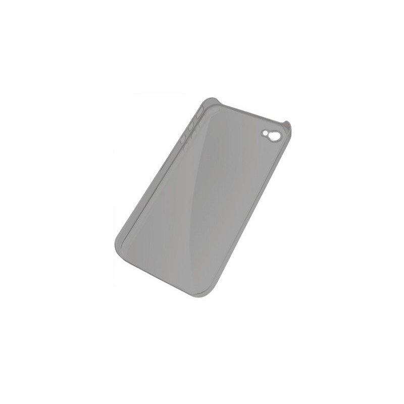 Coque Silicone noir Transparente iphone 4/4s